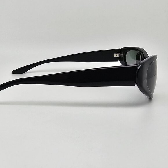 Ray-Ban B&L W1924 YOAO Black Frame G-15 Green Glass Lens Cat Eye Sunglasses 55mm main image 7